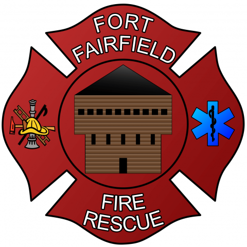 Fort Fairfield Maine Fire Department fire dept logo