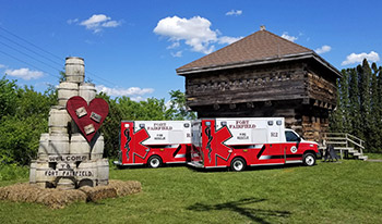 Fort Fairfield Maine Ambulance Blockhouse