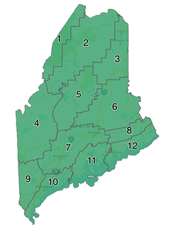 maine daily fire danger map