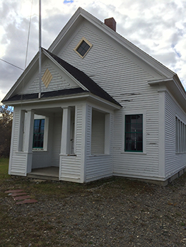 McIntosh One-Room SchoolHouse Front