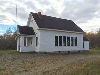 McIntosh One-Room School House Side