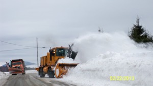 Plowing Snow